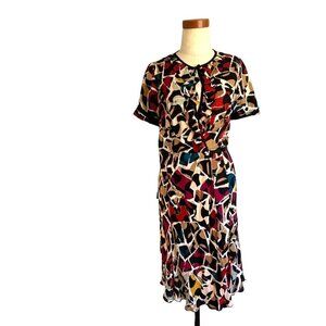 Diane Von Furstenberg womens wrap dress size 4